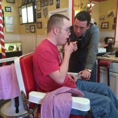 Shave and a haircut and burgers for a good cause