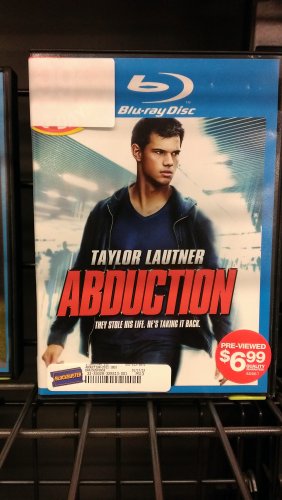 Here we have Taylor Lautner shockingly starring in a film featuring an ab reference in the title. Rejected names included ‘Six Pack of Problems’ and ‘Things Are Looking Oblique.’