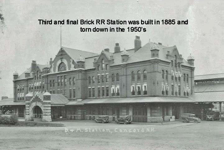 Reader Earl Burroughs sent us this photo of a massive train station, which was built in 1885 and stood until the 1950s.