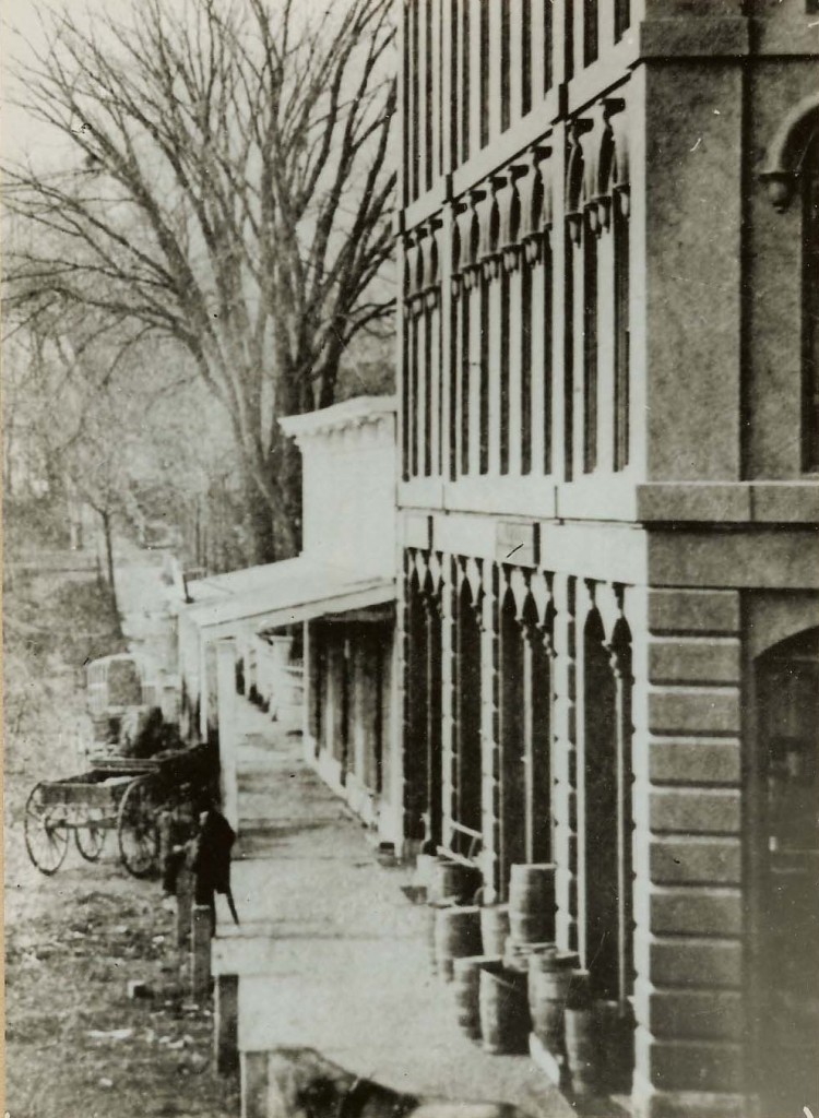 If you were thinking to yourself, you know, those barrels outside the building look like the kind we had in 1864, you’d be absolutely right! This is the corner of North Main and Pleasant streets, circa ’64, outside of Hardy & Hoit, dealers in “goods and groceries,” according to the caption on this photo from reader Earl Burroughs, which included flour, corn, pork and lard – hot commodities all back in the day. That’s probably how Hardy and Hoit could afford that brand-spanking-new 1864 Ford Buggy 150 parked out front. Got classic Concord photos of your own you think could improve other people’s lives? We agree! Email them to news@theconcordinsider.com.