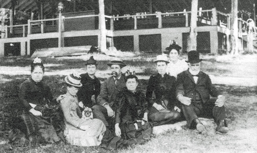 What better time than the borders issue to break out a classic Concord photo from Contoocook Park in Penacook? This photo of a family hanging out near the pavilion was apparently taken circa before chairs were invented. Bonus points to the guy with the sweet beard and hat for sitting just like he would have in a chair anyway. And more bonus points to reader Earl Burroughs for sending us the photo.