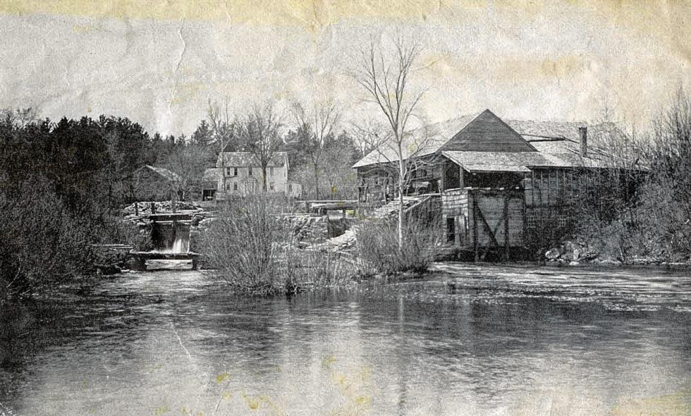 If you were ever curious as to what the Baker and Upton sawmill over at Bow Mills looked like a really long time ago, then you’re in luck. (Hint: It’s right above.) We imagine it was placed on the river in order to bring in logs for processing (big trucks and cranes weren’t too prominent back then), but maybe they just liked the sound of rushing water. Who knows? Anyway, big thanks to reader Earl Burroughs for sending us the picture. -