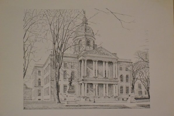 How did they find our drawing of the State House?