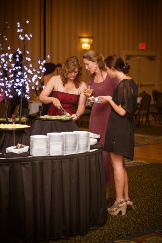 There will also be plenty of delicious food to enjoy while not on the dance floor.