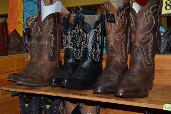We never knew cowboy boots came in so many different colors, styles and toe shapes