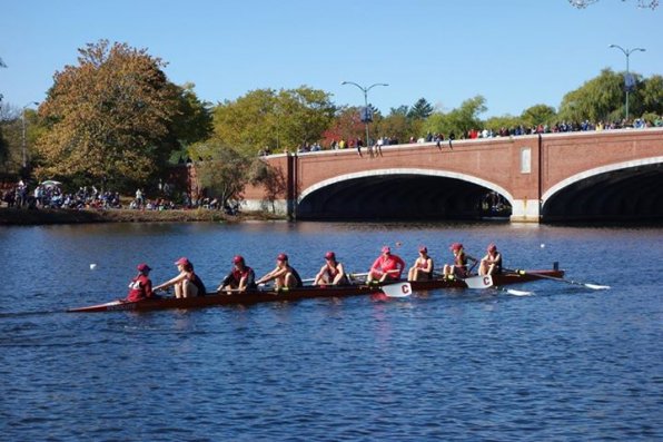 Concord Crew’s men’s and women’s first varsity boats competed at the 49th Head of the Charles in Boston on Oct. 20. More than 9,000 rowers from 37 states and 20 countries competed.
