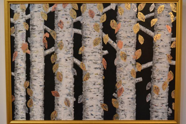 Birches, Pamela Tarbell.