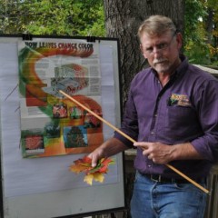 We get schooled on fall foliage facts by forest master Dave Anderson