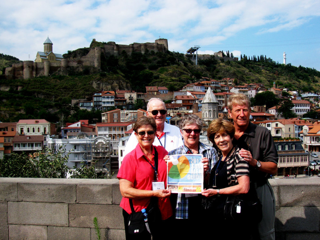 The Insider was taken along on a trip to Tblisi, Georgia (unlike Maggie from HBO’s The Newsroom, we know that means Europe). Pictured are Bill Champney, Sue Champney, Chris Wall, Nina Bonney and Bill Bonney. Send your travel photos to news@theconcordinsider.com.