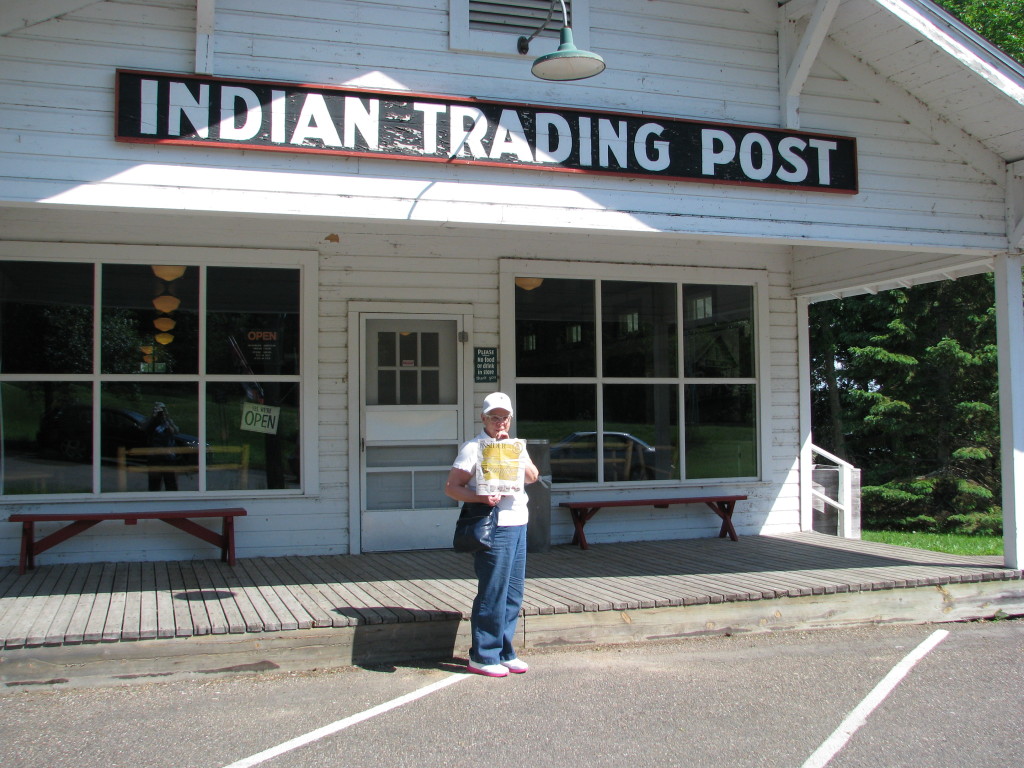 Sally Bird at Mille Lacs Indian Trading Post in Mille Lacs Minnesota
