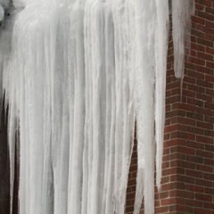 We’re starting to experience an avalanche of icicle photos