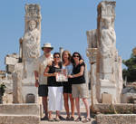 Steve Scudder and Donna Palley, and their daughters Rachel and Emma, brought the Insider along to visit Ephesus in Turkey.