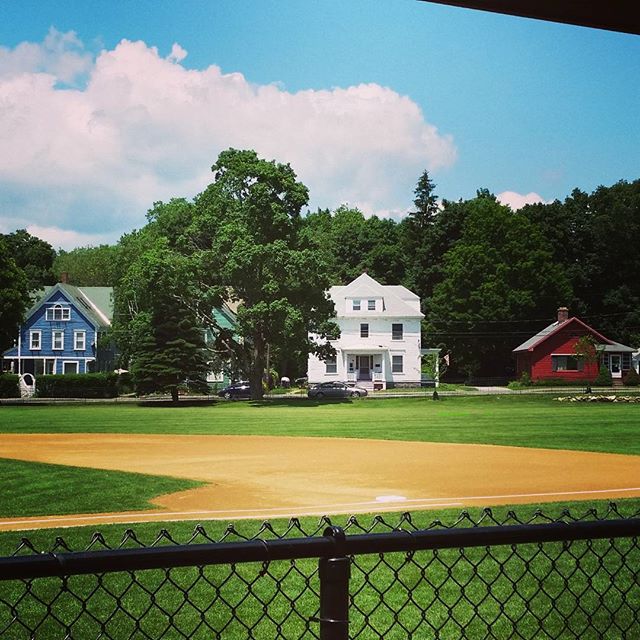 Eagle-eyed Instagram user @hayleymcintire spotted this all-American housing arrangement and snapped a picture just before July 4, noting that “there’s nothing more American than the view these patriotic New England homes have of the field.” Couldn’t agree more, @hayleymcintire. Well, unless there was apple pie. There should always be apple pie.