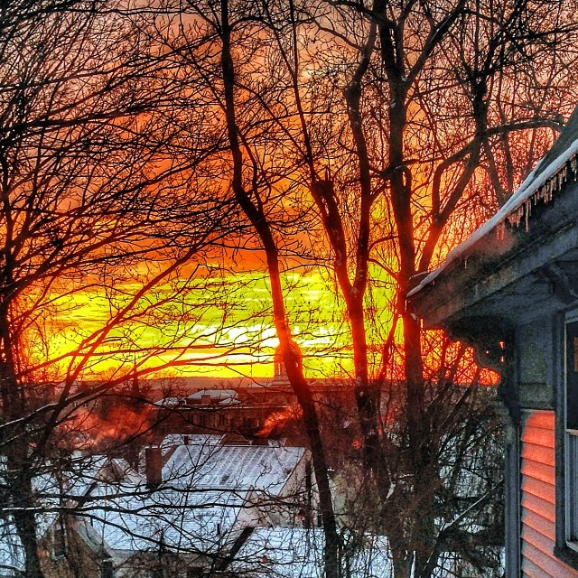 Instagram user @unbelievabilly delivers once again, this time with a fiery morning sky over Concord. If you look closely, you can see the dome peeking out from behind one of those tree branches. And if you look even closer, you can see the Insider staff dropping eggs out of said dome. Tag us in your Instagram photos – we’re @concordinsider.