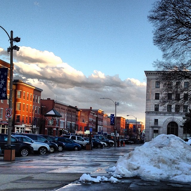 This pictures comes to us from Instagram user @ motherofjade and is a wonderful illustration of how snow has allowed Concord’s downtown to stick around for so long this winter.