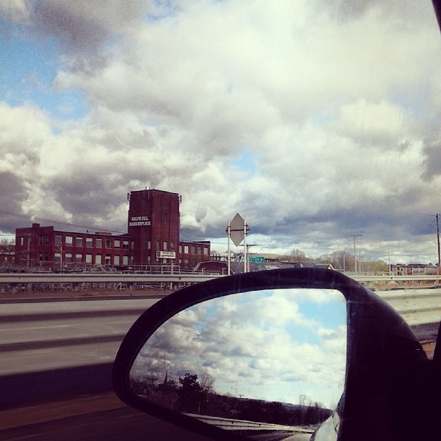 Forgiving for a moment the fact that it appears Instagram user @inkbabix was driving while this photo was taken (maybe there was a traffic jam), this is a pretty sweet picture of what it’s like traveling north and south through Concord at the same time, which was previously only possible in parallel universes. Remember, hindsight is 20/20 closer than it appears.