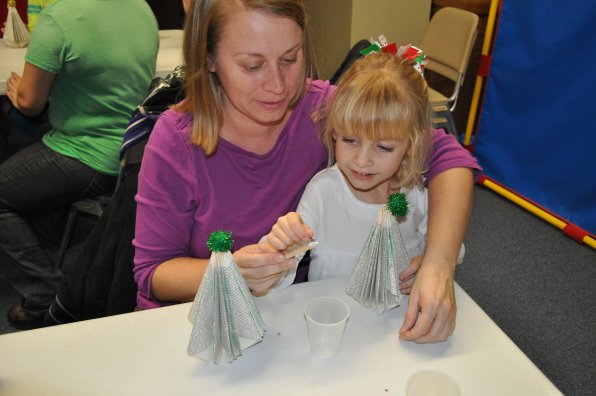 The Concord Public Library knows books, obvi. So it’s no surprise the good people there know how to give a book new life with a craft project, like turning one into a Christmas tree. That’s precisely what happened last Tuesday, and we were there to spy some of the coolest creations.