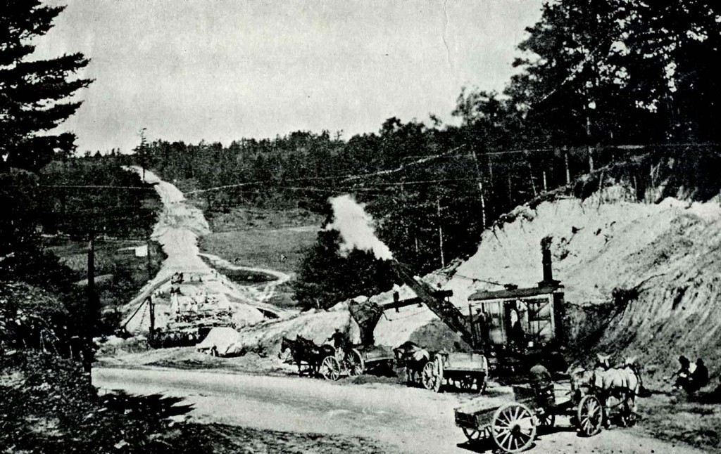 Last week’s Classic Concord photo was a tough one, and we’re not surprised that no one got it right. It was the old wooden bridge that used to span the Merrimack River as part of Loudon Road. This week’s photo, again sent to us by reader Earl Burroughs, is of another Concord street being rebuilt all the way back in 1922. Need a hint? Well, all those horse-drawn wagons lining the side of the road in this picture have been replaced by horseless carriages. Know what street this is? Send your guesses to news@theconcordinsider.com.