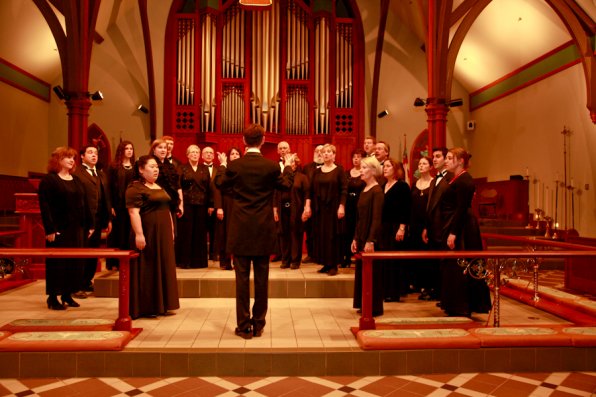 The New Hampshire Master Chorale will perform at the McAuliffe-Shepard Discovery Center on Nov. 23.
