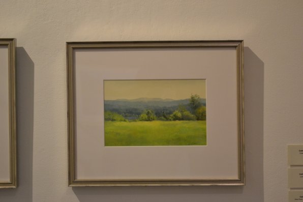 View from Dimond Hill Farm, July (oil).