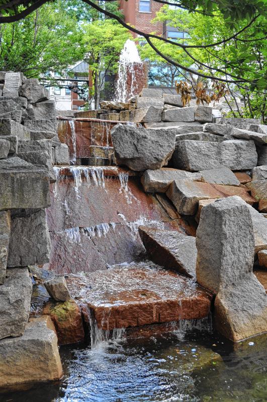 Clue: A serene fountain scene is a rhymey thing to say. It’s also what this is. And sitting here feels better than shooting two under par. Answer: This one tripped people up with its savvy clue that made you think of golf, but instead it was supposed to make you think of Eagle Square. - 
