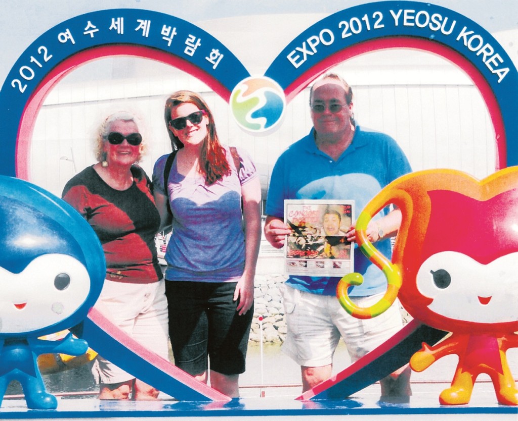 Betty and Dave Smith visited their daughter Allyson in South Korea – and they took a picture with the Insider! They got us the picture the old-fashioned way – by printing out a hard copy of the digital image on their home computer and then hand-delivering it to our office. If that sounds like too much work, feel free to just send your Insider photos via email to news@theconcordinsider.com. Thanks for bringing us!
