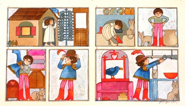 The Mill Brook Gallery is exhibiting Tomie DePaola’s works.