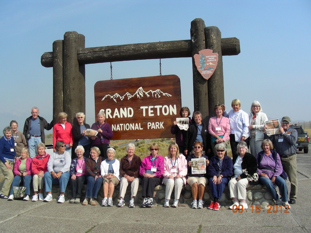 Allwynne Fine sent us this picture of the Always an Adventure club at the Grand Teton National Park in Wyoming. Look at all those Insiders! Send your travel pics to news@theconcordinsider.com.