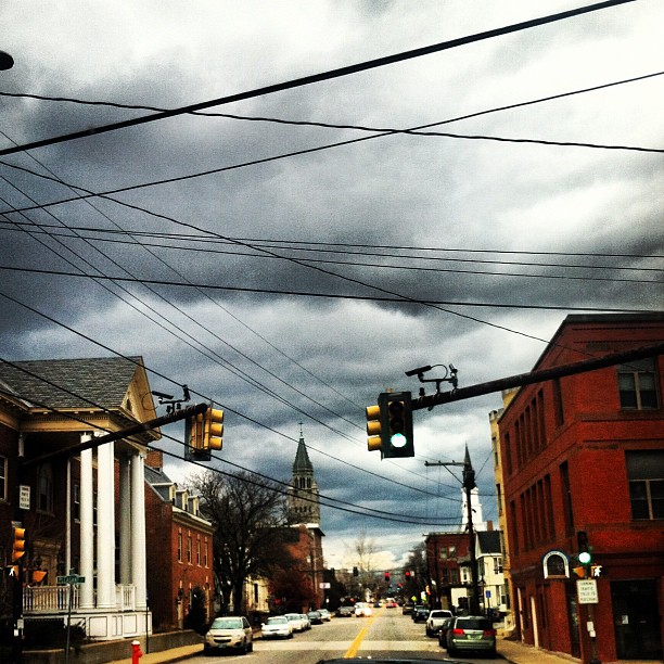 This shot of stormy skies over Concord comes to us from Instagram user @kwaiasl. Thanks a lot for the great shot!