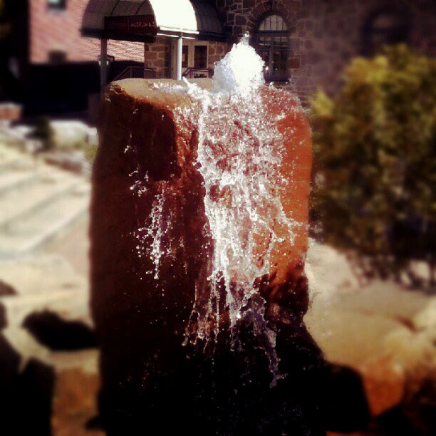 This photo of a fountain in Eagle Square was taken by Instagram user @kdav1216. Great picture – thanks!