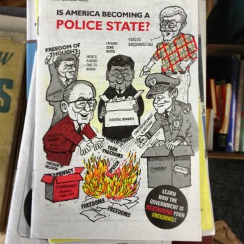 It’s not all X-Men and Walking Dead – Liberty Books stocks politically-charged comics, too.