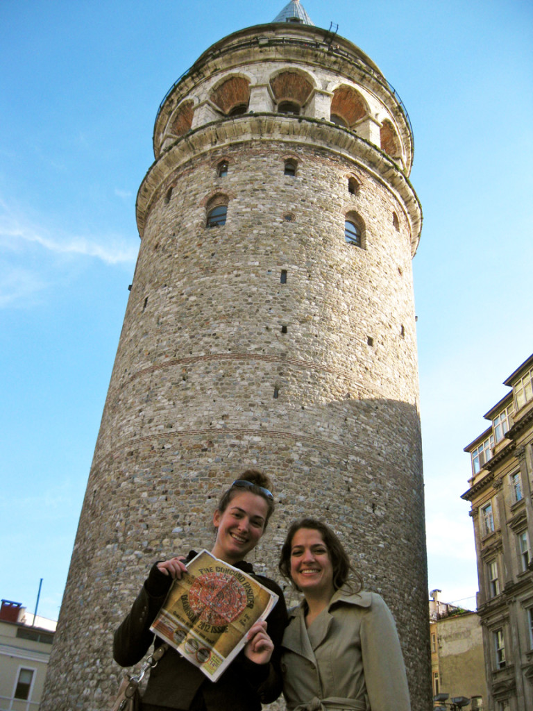 Concord natives Hilary Adams (left) and Abby Comstock-Gay (right) took the Insider with them to the Galata Tower in Istanbul, Turkey. Adams told us that if we print this picture, her mother won’t disown her. Well, Hilary, you’re back in!