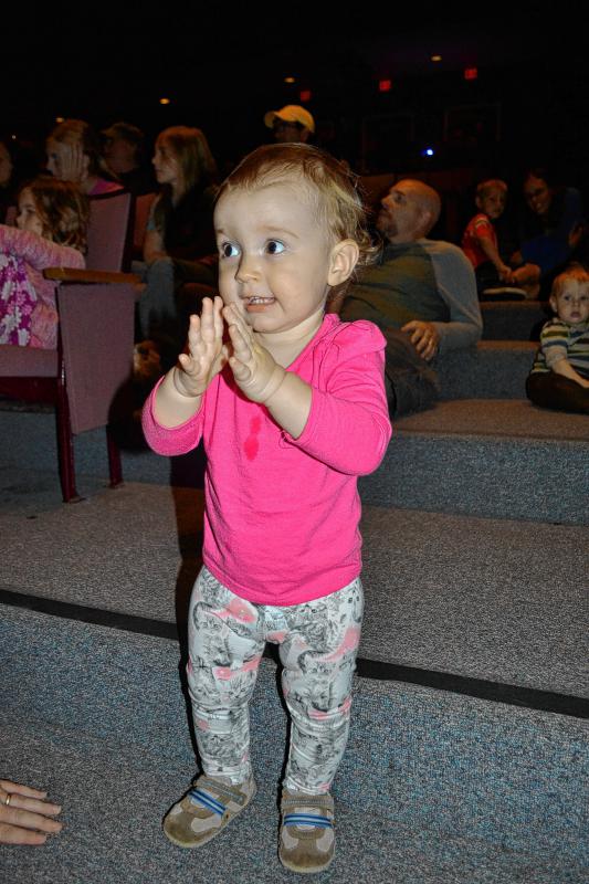Tim’s daughter Sophie shows off some pretty serious dance moves. (TIM GOODWIN / Insider staff) - 

