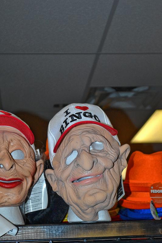 Who wouldn’t want to profess their love for bingo through costume. (TIM GOODWIN / Insider staff) - 
