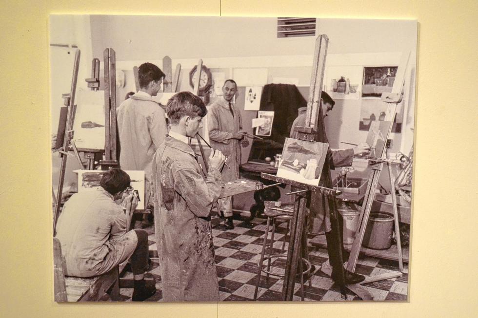 Photographs of Early Art Classes. (TIM GOODWIN / Insider staff) - 
