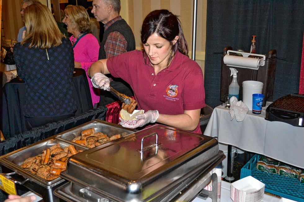 Arnie’s Place won last year’s Top Slider Competition at the annual Taste of Concord with a smoked  sausage creation. Who’s going to win this year? You’ll have to go to find out. (TIM GOODWIN / Insider staff) - 
