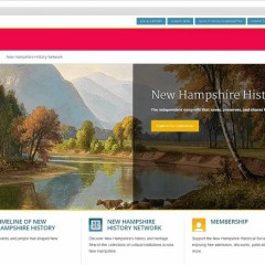 There’s a new look to New Hampshire history, and it’s on the web