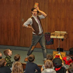 Mario the Magician mesmerized the audience at the Concord library
