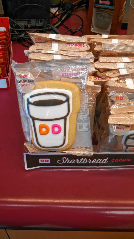 The Dunkin' Donuts inside Cumberland Farms on North Main Street has these cool cookies for sale. Disclaimer: Many other locations also had the cookies. (JON BODELL / Insider staff) - 
