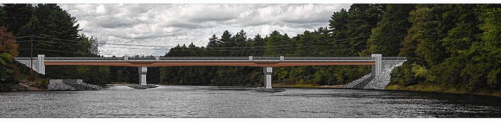 A rendering of what the new Sewalls Falls Bridge will look like. (Courtesy of SewallsFallsBridge.com) - 
