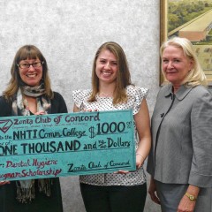 Zonta Club of Concord lends a helping hand to NHTI student