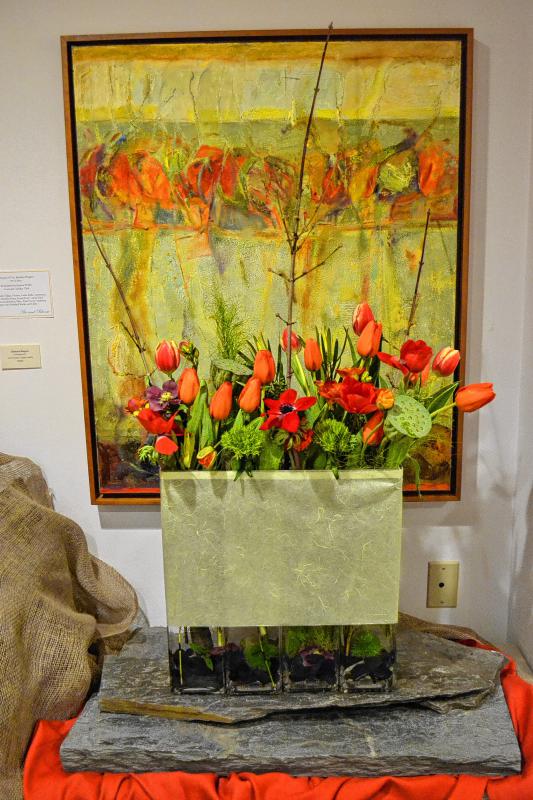 More from last year's Art and Bloom at McGowan Fine Art with the Concord Garden Club. (Insider file photo) -