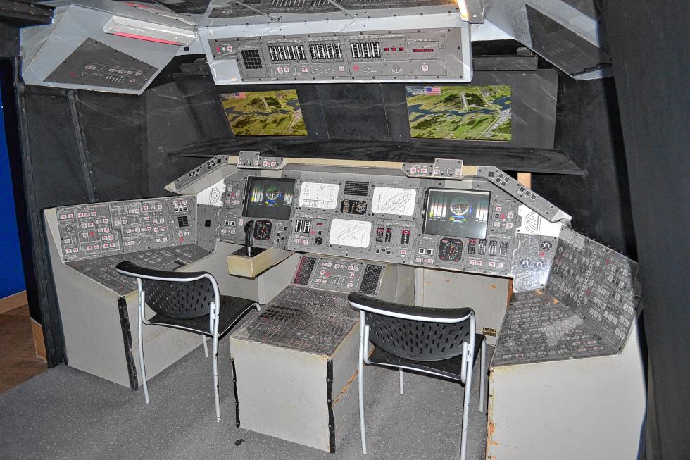 You can actually land a space shuttle there – well in simulator form. (TIM GOODWIN / Insider staff) -