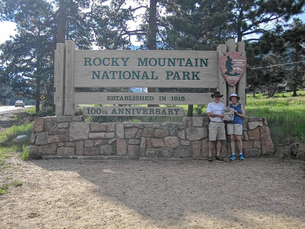 Chris and Faith Northrop took a summer excursion to the Rocky Mountain National Park in Colorado, which just so happened to be the 100th anniversary of the park. We’re always there for such important moments. (Courtesy) -