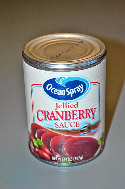 This cranberry sauce only expired March 31, 2013. It’s probably still edible, right? (TIM GOODWIN / Insider staff) -