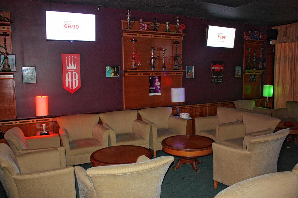 Chi Cha Hookah Bar has almost a nightclub atmosphere. (JON BODELL / Insider staff) -