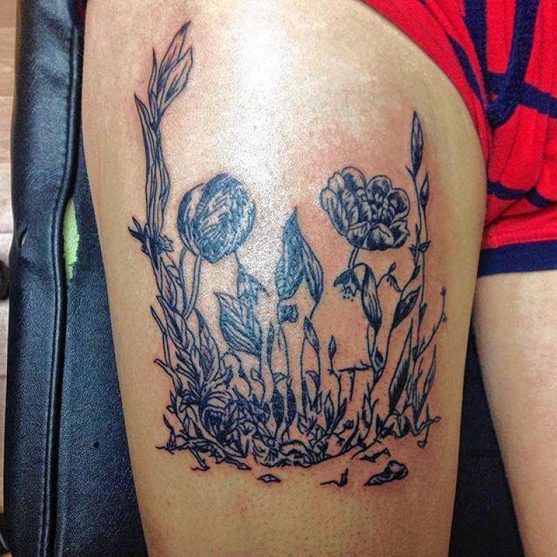 A piece done at Capital City Tattoo and Supply. (Courtesy) -