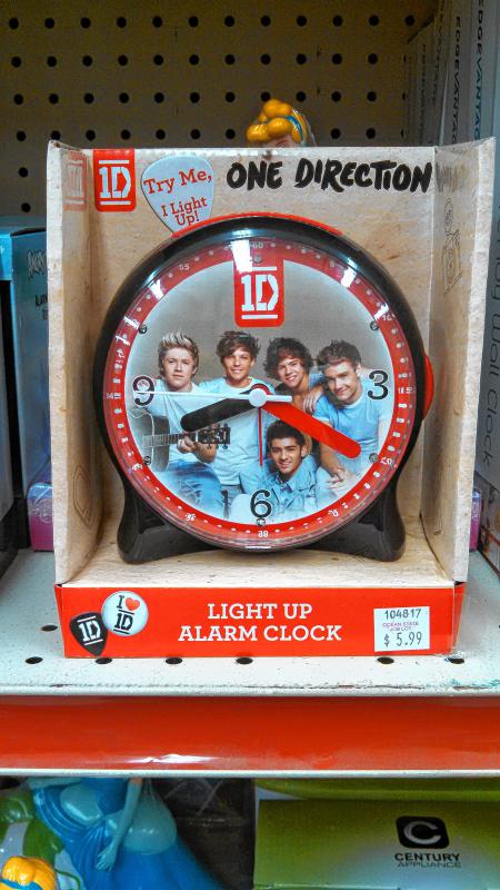 Every day should start with One Direction. Now you can have the chance to make that fantasy a reality with this rad One Direction alarm clock. Never sleep though another Easter again! (JON BODELL / Insider staff) -