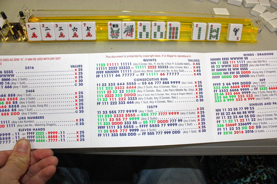 JON BODELL / Insider staffHere’s your perspective when you’re playing Mahjong.