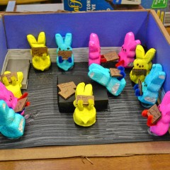 Look at what we found at the Peeps contest